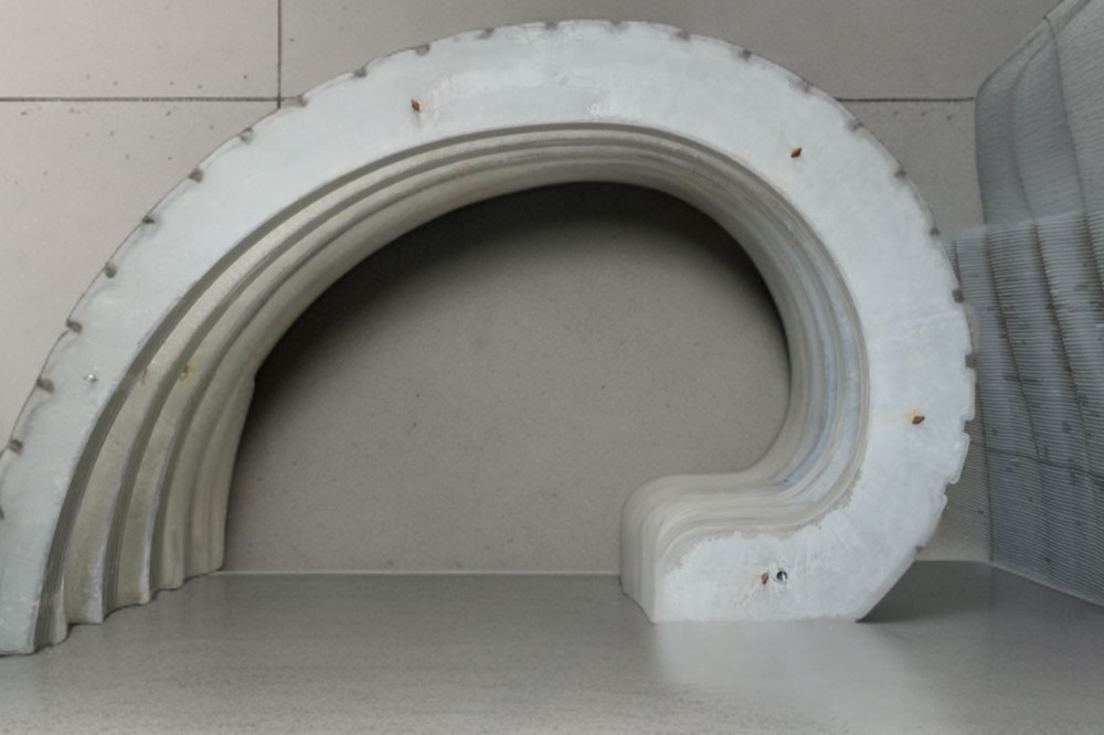 Sculptural arch